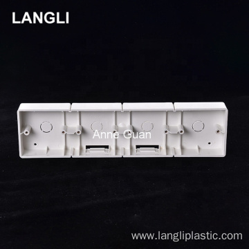 Electrical Plastic Fireproof Box Inch switch box